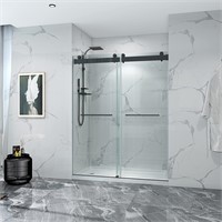 ROOMTEC 56-60'W x 76'H Frameless Shower Door