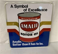 Amalie Motor Oil Metal sign
