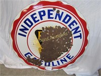 Independent Gas Sign Dble Sided