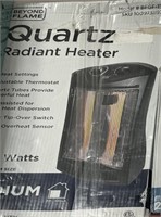 BEYOND FLAME QUARTS HEATER RETAIL $60