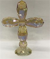 Oleg Cassini Crystal Cross Sculpture