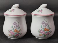 Pink Floral Elizabeth Arden Jars