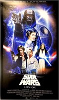 Autograph Star Wars Attack of the Clones Poster