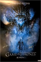 Autograph Game of Thrones Poster