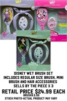 Disney Wet Brush Set x 3