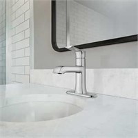 Moen Liso Spot Resist Handle Bathroom Faucet $54