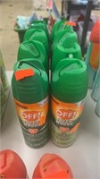8 - Cans of OFF! Insect Repellent