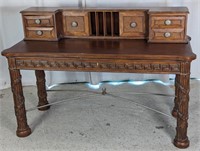 Vintage Desk w/Table Top Drawers