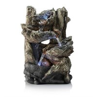 14 5-Tier Rainforest Fountain With LED Lights - Br