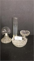 Lot of beautiful Clear glass items