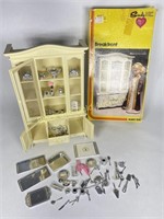 VTG Marx Toys Sindy Breakfront/Hutch