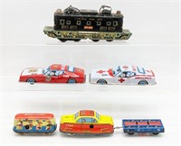 Japan Tin Friction Cars & Train Car