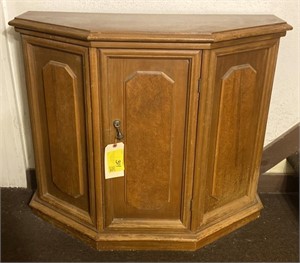 Wooden Accent Console Cabinet, 34x14x28in