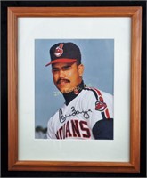 Carlos Baerga Cleveland Indians Autographed Photo