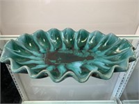 Blue Mountain Pottery Oval Clam Bowl