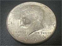 1964 Kennedy 90% Silver Half Dollar