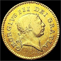 1806 G. Britain .0821oz Gold 1/3 Guinea LIGHTLY