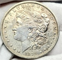 1879-O Morgan Silver Dollar XF
