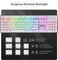 $60 Rainbow Backlit Mechanical Keyboard