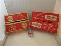 Boites en carton Coca-Cola