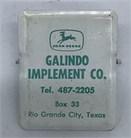 Galindo Implement Co. TX John Deere metal clip