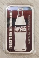 1 oz Silver Coca-Cola Bar