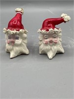 Santa clause salt and pepper shaker set