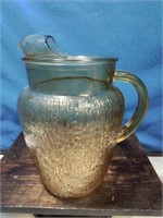 amberglass iced tea or lemonade pitcher good