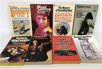 8 Vtg Paperback Mystery Novels: Pan Books, Panther