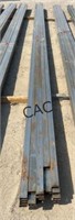 Lot of 20 - 17ga 1"x2"x21'  Square Tubing