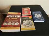 Four coin books