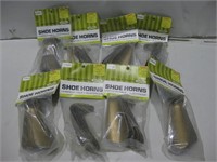 Eight NIP Plastic Shoe Horns Pictured
