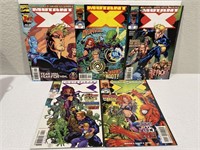 (5) Marvel Comics Mutant X No.1-5