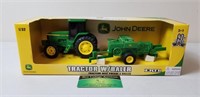 John Deere Tractor w/ Baler, NIB, Ertl, RC2, 2004