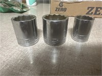 New SK Sockets… 1 1/4, 1 1/8, and 15/16