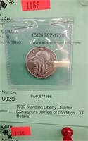 1930 Standing Liberty Quarter