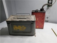 Ammo Box & Gas Can
