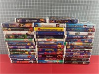 HUGE ASSORTMENT OF KID’S VHS MOVIES