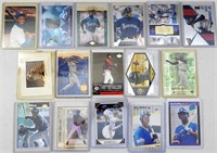 16-KEN GRIFFEY JR CARDS w/(2) ROOKIES