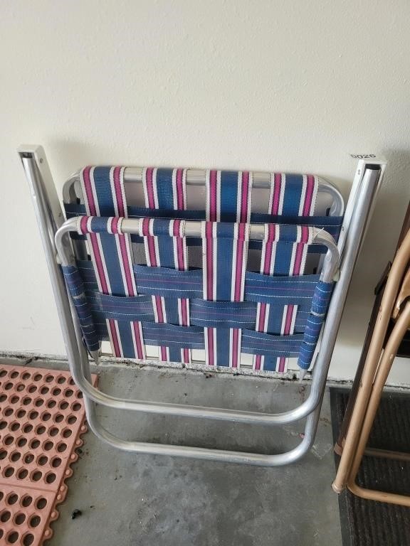 Vintage Fold Out Camping Chair