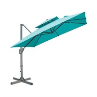 LKINBO 10X10FT Cantilever Umbrella