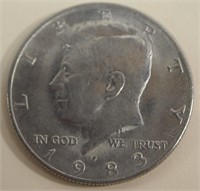 1983 Kennedy Half Dollar