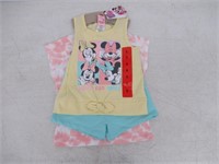 3-Pc Disney Girl's 6 Minnie Mouse Set, Tank Top,