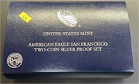 American Eagle San Francisco 2-Coin Silver Proof