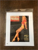 Pinup Girl Vintage mounted 8x10" for resale