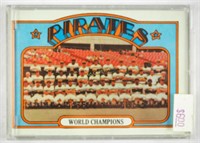 1972 Pirates World Champions Baseball Team #1