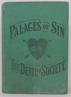 Antique Book: Palaces of Sin or The Devil in