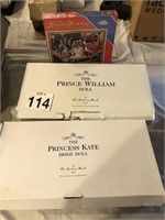 Prince William and Princess Kate Dolls