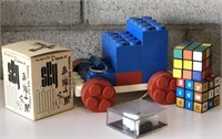 Lego, Rubik's Cube, Puzzles