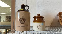 Crock jug and western stoneware